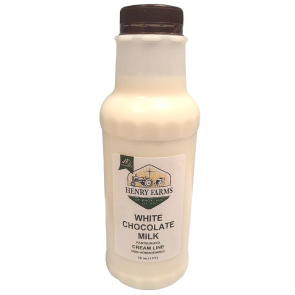 White Chocolate Flavored Milk 16 ounce chug size